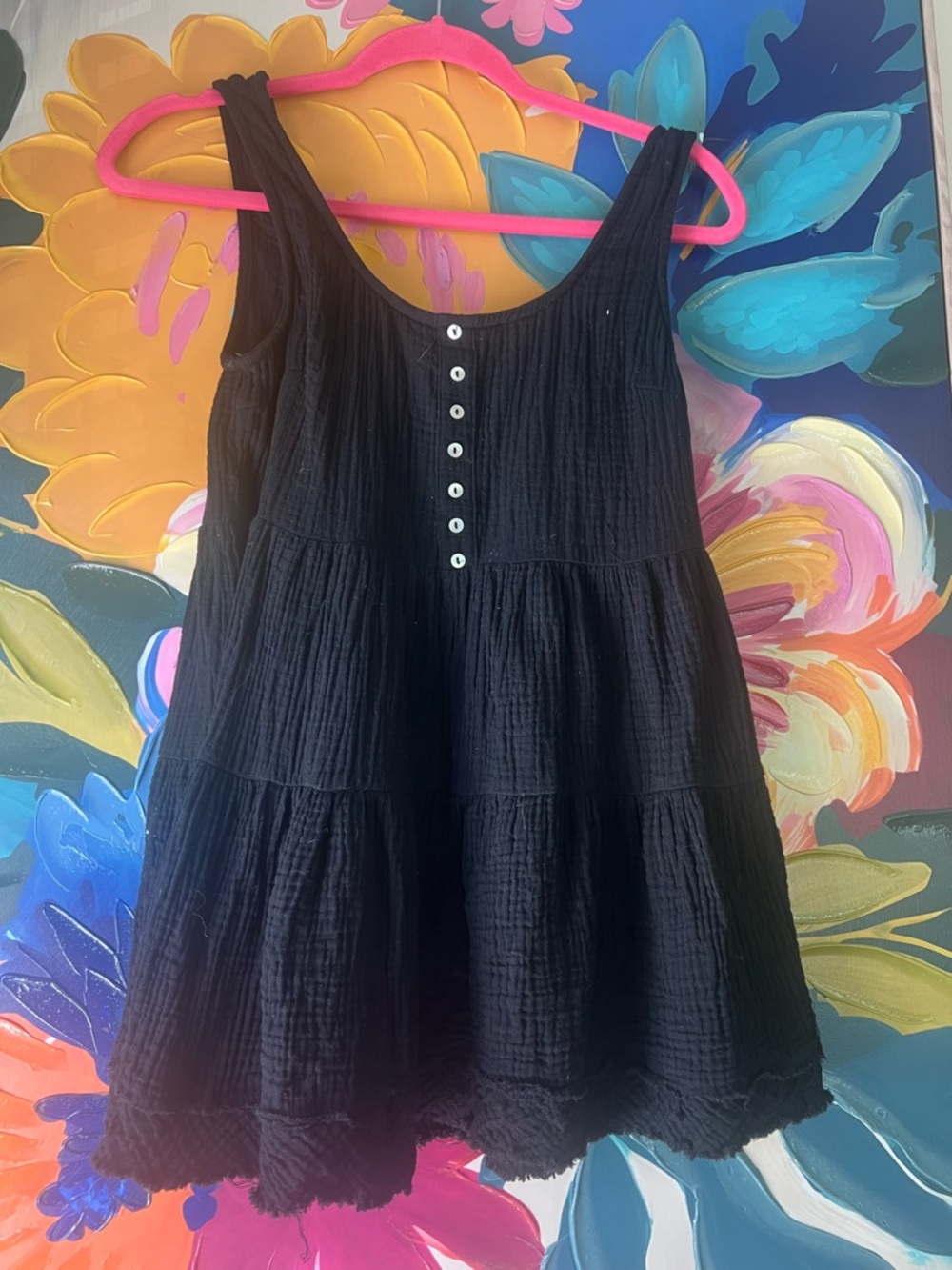 entry Tiered Tank Tunic size S